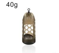 Honseadek European Fishing Feeder Bait Cage with Swivel Joint - Aerodynamic Missile Design, 30g/40g/50g Weighted ABS Feeder for Carp and Fe(A2453-30G)