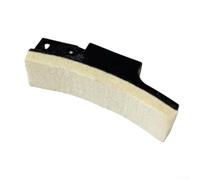 Honseadek Exercise For Bike Brake Pads, 2-Pack Friction Cotton Replacement Pads for Spin Bikes and Indoor Cycles, 13 x 3 cm with 6/8/10/12 mm Thickness Options(12mm)