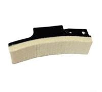 Honseadek Exercise For Bike Brake Pads, 2-Pack Friction Cotton Replacement Pads for Spin Bikes and Indoor Cycles, 13 x 3 cm with 6/8/10/12 mm Thickness Options(8mm)