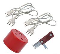 Honseadek Fencing Epee Body Cords and Conductive Tester Kit with Double-Core Copper Wire for Foil and Epee Repair and Testing