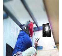 Honseadek Fireproof Welding Blanket for Pipe Protection - 2-pack Heavy-duty Carbon Felt Heat Shield 12 X 12 Inch Flame-retardant up 1000°c to Cut-out Ope