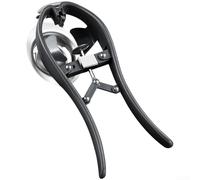 Honseadek Fish Shape Automatic Egg Cracker Stainless Steel Opener with Wide Handle for Quick Cracking of Hard Boiled or Raw Eggs Baking Tool(with container)