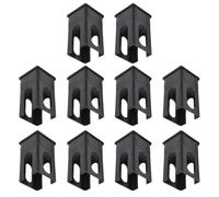 Honseadek Fitness Equipment Gear Strength Sleeve 30x30mm 10pcs Square Inserts Converter Training Plastic 38x38mm for Adapter for Plus Tube