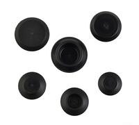 Honseadek Flush Mount Plastic Hole Plugs for Car Body Panels | 60-Piece Assortment with Depressed Center and Flat Types | Fits 3/8", 1/2", 3/4"