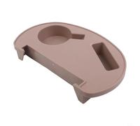 Honseadek Folding Chair Side Tray | 11.0X2.2X1.5 In, Plastic Drink Holder, Quality Portable Accessory For Camping, Fishing, Picnics, Garden Lounging