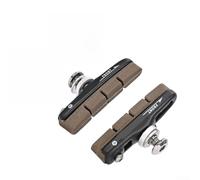 Honseadek For Bicycle Brake Pads for Carbon Rims, C Type Caliper Brake with Drainage Pattern, Alloy Brake Pads for Road For Bike Rim Brakes Replacement, Black