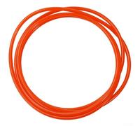 Honseadek For Bicycle Roller Drive Replacement Belt for Bike Trainer Roller, 5mm Perimeter 185cm, For Material, Red or Green(Red)