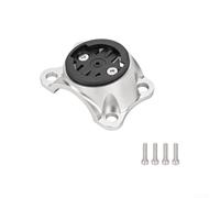 Honseadek for Bicycle Stem Cap For Neo Folding Bike, CNC Aluminum | Cycle Computer Mount, Center-Mounted Holder With 4-Point Locking, Curved Fit For Carbon Frame, Space-Saving Design, Black