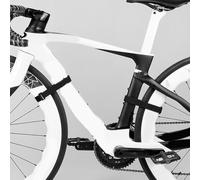 Honseadek For Bicycle Storage Straps 4 Pack Trilancer Adjustable Wall Mount Transport Carrier for Folding Bikes and All Cycle Models with Secure Fastening(sku sku)