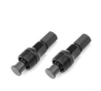 Honseadek For bike Crank Puller Tool for Durable, Compact, Easy to Use for Quick Repairs! - Chainring Removal Tool with Detachable Dual Function Cap, Extended Push(black)