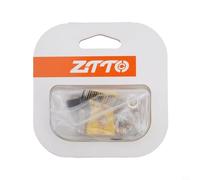 Honseadek For Bike Hydraulic Disc Brake For Banjo Connector Kit for BH90 Brake System, Compatible with For and Hope Hydraulic Brakes, Silver Metal Fitting for Road(for A)