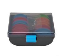 Honseadek For EVA Foam Rig Winders with Storage Box for Sea Fishing Tackle - 20pcs Line Spool Organizer for Saltwater Fishing Gear and Terminal Tackle