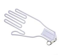 Honseadek for Gloves Holder Sports Golfer Tool Gear Plastic Rack Dryer Hanger Stretcher(White)