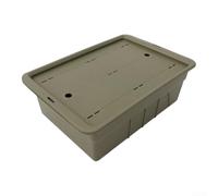 Honseadek for igt Table Tea Tray 36x24.8x12cm Honseadek for igt | Outdoor Camping Tea Set Storage Box With Water Sink, Quality PP Plastic, Curved Drainage Design, Stackable For Hiking