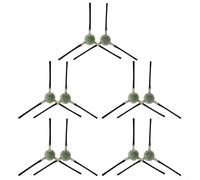 Honseadek For Lefant Replacement Side Brush Compatible with For M310 M310G Robot Vacuum Cleaner Accessories Parts Deep Clean for Corner Edge Floor 10 Pack