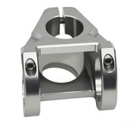 Honseadek For Mountain Bike Short Stem 31.8/35mm Clamp 70mm Length | Aluminum Alloy Hollow Design Five-Axis CNC Machining Titanium Orange Color For Downhill Riding Stability And Control Upgrade