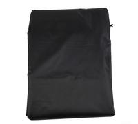 Honseadek for Weber Q2000 Q3000 BBQ,Grill Cover Heavy Duty Waterproof Outdoor Gas Grill Protector,with Air Vents Side Straps Weather Resistant 112x64x95cm Black