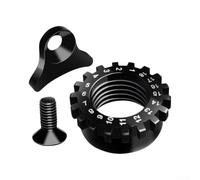 Honseadek Front Fork Shaft Nut | 23x12mm, For Fox 32/34/36 for sc, Quality 7075 Aluminum Alloy, Ultra-Light 6G Design