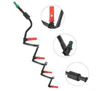 Honseadek Fuel Injector Leak Off Pipe, Leak Off Fuel Return Line for Trafic III 8200890122, Compatible with Trafic II, For Movano B, Vi