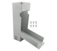 Honseadek Garden Rain Connector Fitting, Rainwater Diverter For 3x4 Downspout, Rectangular Downpipe Water Splitter, Steel Rain Harvesting System Adapter For Outdoor Water Conservation