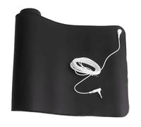 Honseadek Grounding Pad for Earthing Connection, Soft Conductive Mat with 4.5m Cable, Fits 25x25 / 33x28 / 35x76cm, for Yoga, Sleep, Indoor Use(33 * 75)