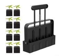 Honseadek Hand Held Soil Blocker, Soil Block Maker, Manual Clod Makers Soil Blockers Planting Tools Garden Tools for Outdoor Garden Greenhouses Plant