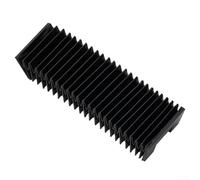 Honseadek HGR20 Bellows Linear Guide Rail, CNC Machine Telescopic Protective Cover, Three-Proof Cloth Material, Oil Resistant, Water Resistant, Dust Resistant(Stretched Length 500mm)