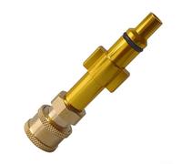 Honseadek High Pressure Washer Foam Nozzle, 1/4 Inch Brass Quick Connect Fitting, Compatible with For LAVOR Lance Adapter for Car Cleaning