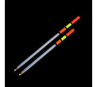 Honseadek Hollow Fishing Float Plastic Vertical Drift Tube - Transparent with 360 Swivel, High Visibility Pearlescent Finish for Accurate Depth Control(Transparent 2.0 g)