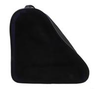 Honseadek Ice Skate Bag Large Capacity with Adjustable Strap, Water Resistant Oxford Roller Skate Carrier for Hockey Gear Storage and Figure Skating Equipment Tote(black)