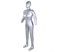 Honseadek Inflatable Female Full Body Mannequin, PVC Material, 165cm Height, Realistic Proportions, Suitable for Retailers, Fashion Designers, Photographers, Online Sellers, Available in Show Color