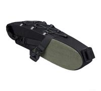 Honseadek Large Capacity Bike Saddle Bag, 5.8L Expandable | Cycling Storage with Water-Resistant Fabric, Secure Mounting System & Reflective Strips for Night Riding