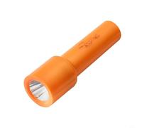 Honseadek LED Diving Flashlight Torch 1200LM Waterproof IPX8 50M Underwater Lamp for SCUBA Snorkeling with Wrist Band, ABS Hard-Anodized Shockproof
