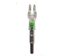 Honseadek Luminous Nock Suitable For 4.2/5.2mm Arrow Shafts Automatically Lights Up(green)