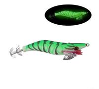 Honseadek Luminous Squid Jig Fishing Lures: Realistic Design for Nighttime Success!(E 3.0#)