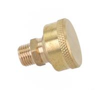 Honseadek M10x1mm / M14x1. 5mm Engines M16x1. 5mm Oiler Compat - Multi-size for Hit Cup/Tractors Lathes - Brass Grease Oil Screw - Having Miss Cap (M10X1mm 3ML)