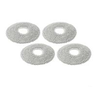 Honseadek Machine Washable Sweeping Pads for Mova E30 Ultra Robot Vacuum, Reusable Microfiber Mop Cloths for Pet Hair on Hard Floor Surfaces(4PCS)