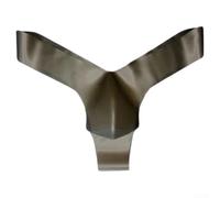 Honseadek Men Latex Pouch Thongs Briefs(XL Transparent Black)