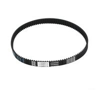Honseadek Mini Electric Scooter Timing Belt 5M-535-15 Black Rubber Replacement Part 535mm Circumference 15mm Width 5mm Tooth Pitch 40g Lightweight Scooter Belt