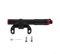 Honseadek Mini Portable For Bike Pump High Pressure 120 PSI Aluminum Alloy Air Pump for Bicycle Tires and Sports Equipment Black Color(sku sku)