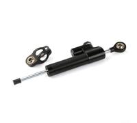 Honseadek Motorcycle Directional Damper 256mm Short Type - Steering | for stabilizer Bracket Mount Prevents Wobble Steel Construction For High Speed Control Motorcycle Upgrade