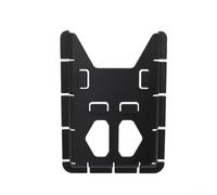 Honseadek Motorcycle Saddlebag Document Holder, ABS-Metal Construction, Waterproof File Storage for ATV UTV Sidebike Use(CARBON)