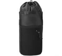 Honseadek Oxford Fabric Bike Water Bottle Holder, Insulated Handlebar | Bag With Side Mesh Pocket, Thermal Storage For Cycling, Fits Cups Up To 9Cm, Phone Slot For 6.7 Inch Devices, Rain Resistant