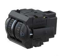 Honseadek Part Abs with Replacement B5 Series 3b0941333c for B5 Black Compatible Headlight Control Horizontal Height Adjustment Switch
