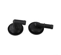 Honseadek PCV CCV Vent Valve Elbows Grommets Kit, for 4.0L Engine, Black Plastic, Compatible with For Grand Cherokee 2000-2004, OEM 53013360AA