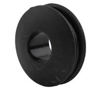 Honseadek Plastic Eyelets Set for Tarpaulin and Pool Solar Cover Repair 10/50 Pcs Round Weather Resistant Eyelets in Blue Green Black Simple (BLACK)