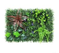 Honseadek Plastic Square Lawn With Artificial Green Grass Enhance Your Home And Cafe Ambiance(#3)