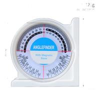 Honseadek Portable Magnetic Angle Finder Level Tool with High Inclinometer for Construction and DIY Projects, 9.6 x 9.7 x 3.1 cm, Blue, 1 pc