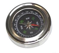 Honseadek Portable Stainless Steel Compasss Metal For Outdoor Camping Hiking Backpacking