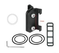 Honseadek Race Number Plate Mount for Bicycle Seatpost Holder Compatible with Triathlon Cycling - Rubber Band Fixation Lightweight Frame Bracket fo(A)